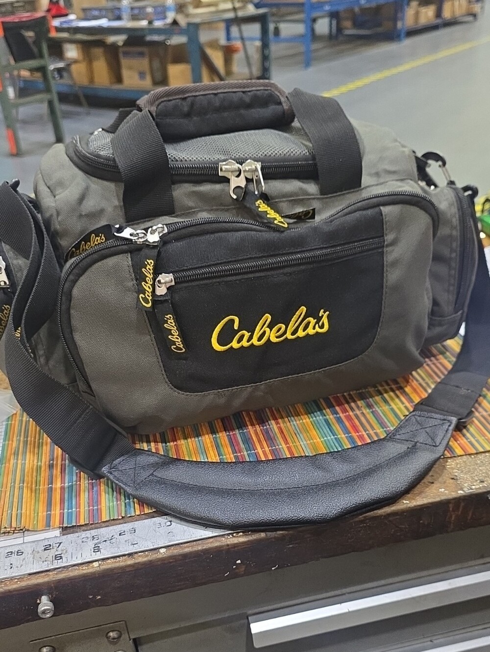 Cabela's Catch-All Gear Duffel Bag with 7 Pockets Nwot